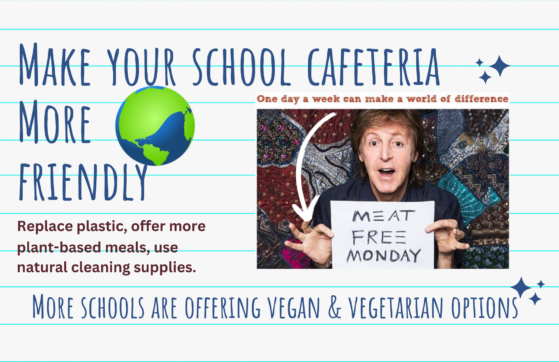 make your school cafeteria more green
